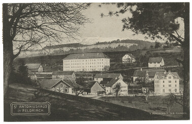 Antoniushaus Feldkirch, historische Postkarte