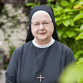 Oberin Sr. Gertrud Müller Oberin Sr. Gertrud Müller, Antoniushaus der Kreuzschwestern in Feldkirch, Vorarlberg
