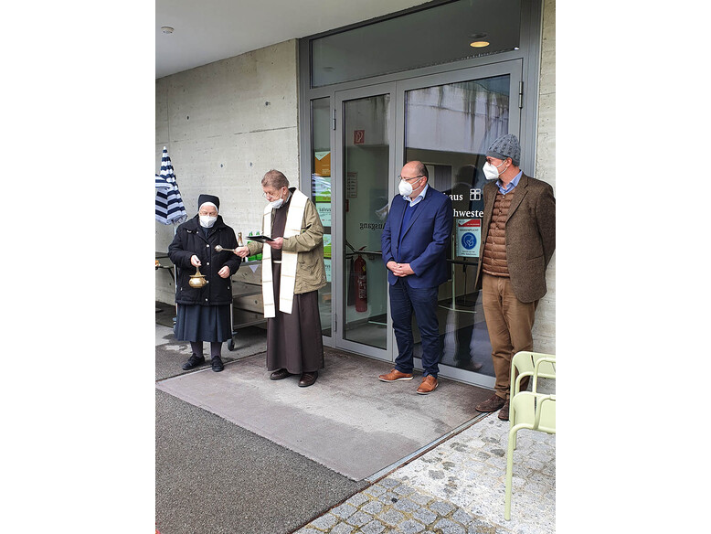 Werkstätte Antonius, Kreuzschwestern in Feldkirch, Antoniushaus, Baustelle, Bautätigkeit, Kapuziner