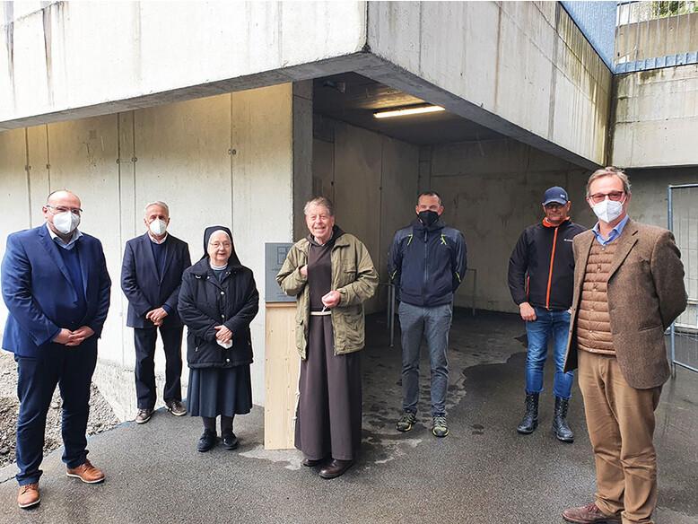 Werkstätte Antonius, Kreuzschwestern in Feldkirch, Antoniushaus, Baustelle, Bautätigkeit, Kapuziner