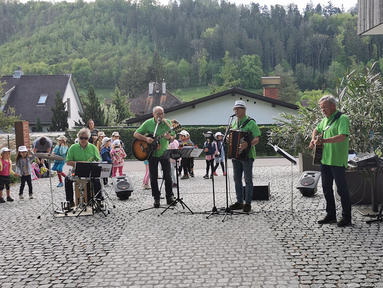 Frühschoppen mit Sappralott im Antoniushaus der Kreuzschwestern in Feldkirch