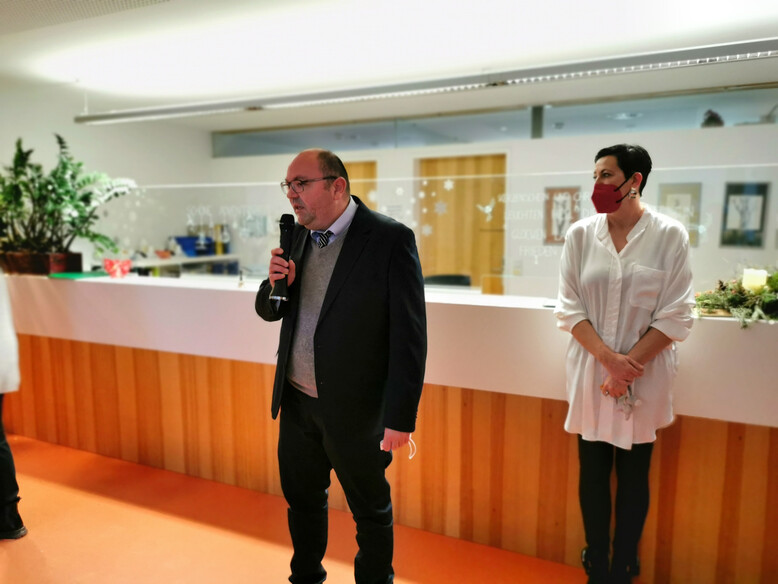 Ansprache von GF Thomas Vranjes Antoniushaus der Kreuzschwestern in Feldkirch, Vorarlberg, Weihnachtsfeier 2021