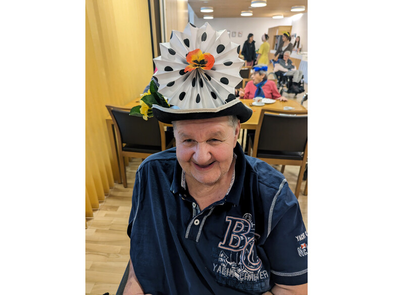 Die Bewohner:inne gennossen die Feier sichtlich! Fasching im Antoniushaus der Kreuzschwestern in Feldkirch